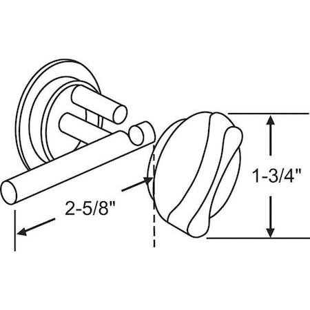 Strybuc Concealed Latch Set 91-130
